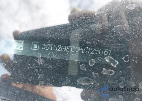 2017 GMC Sierra 1500 Slt из США, поврежденный, VIN 3GTU2NEC5HG125661